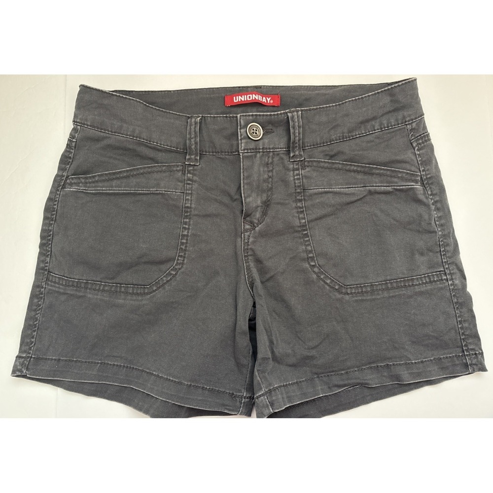 UNIONBAY Lot of 4 Jr's Shorts Denim & Color Wash 90's Y2K Button Pocket Sz 9 - Picture 6 of 12